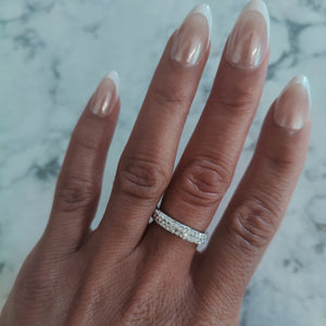 Stainless Steel Marilyn Ring with Top Grade Crystals