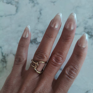 14K Gold-Plated Edyn Ring