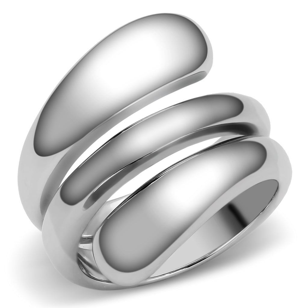 Stainless Steel Swirl Sureya Ring