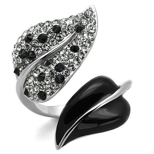 Stainless Steel Sylva Ring with Top Grade Crystals