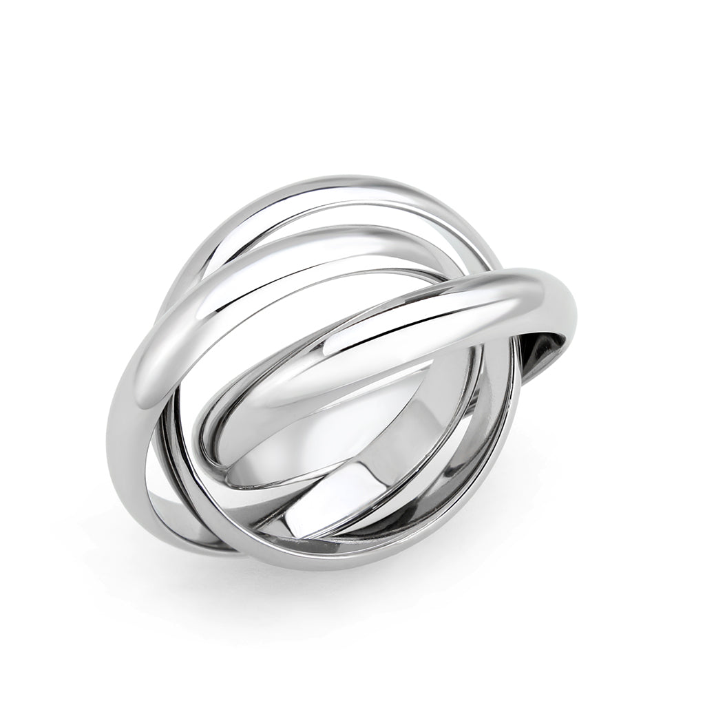 Stainless Steel Interlocking Lexy Ring