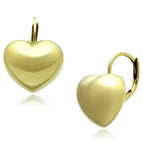 14K Gold-Plated Puffy Heart Valentina Earrings