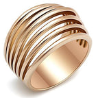 14K Rose Gold-Plated Ramone Ring