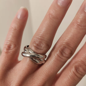 Stainless Steel Interlocking Lexy Ring