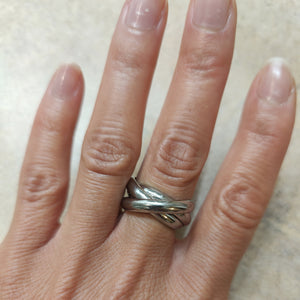 Stainless Steel Interlocking Lexy Ring