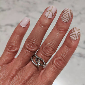 14K Gold-Plated Florencia Ring with Top Grade Crystals