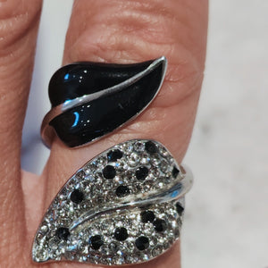 Stainless Steel Sylva Ring with Top Grade Crystals