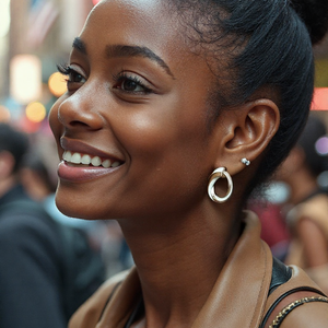14K Rose Gold-Plated Zola Earrings