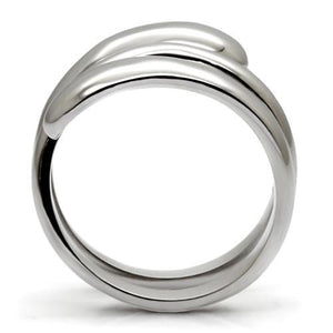 Stainless Steel Swirl Sureya Ring