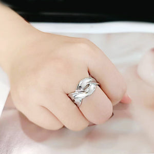 Stainless Steel Josephine Ring