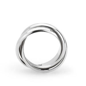 Stainless Steel Interlocking Lexy Ring