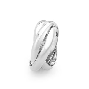 Stainless Steel Interlocking Lexy Ring
