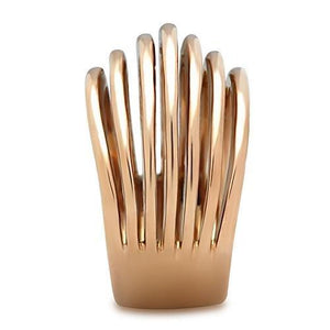 14K Rose Gold-Plated Ramone Ring