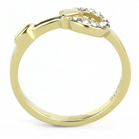 14K Gold-Plated Crystal Marissa Ring