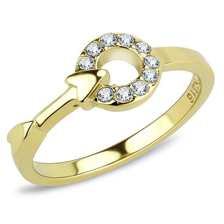 14K Gold-Plated Crystal Marissa Ring